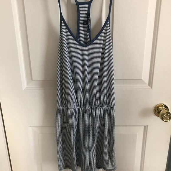 Striped Racerback Romper - Picture 1 of 1
